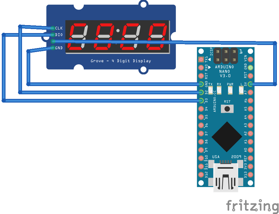 [ Arduino ] – 4-Digit Display v1.0 顯示模組